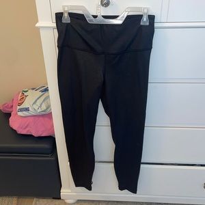 90 degree faux leather leggings